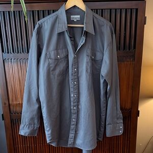 Gray Dakota Men's Button Down Shirt